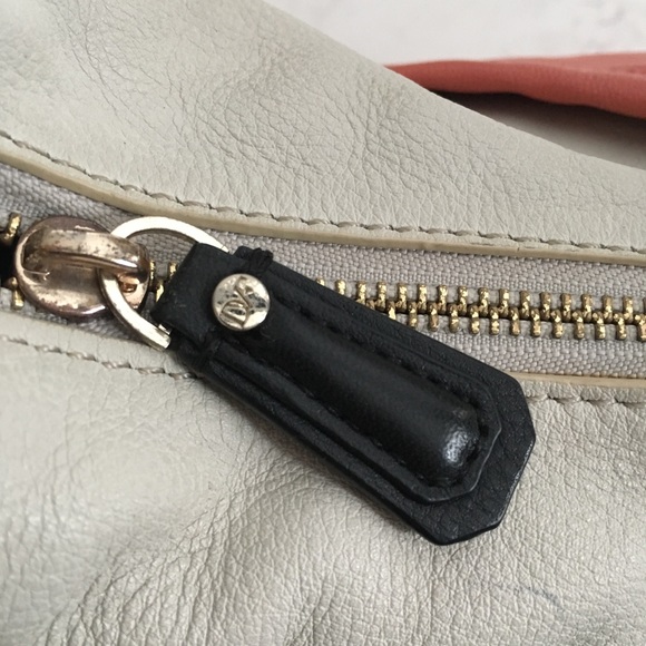 Diane Von Furstenberg color blocked hobo bag - Picture 6 of 8